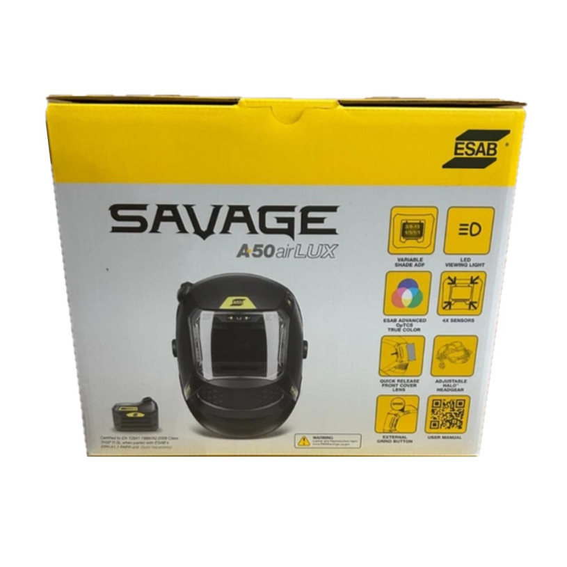 Cagoule Soudage SAVAGE™ A50 Air LUX - Meulage 3 - Soudage 5/13 ESAB