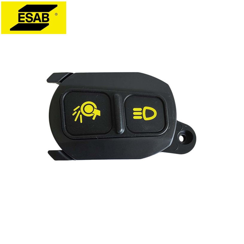Bouton Poussoir Cagoule ESAB® SAVAGE™ A50 (Air) LUX - Meulage/Témoin LED ESAB
