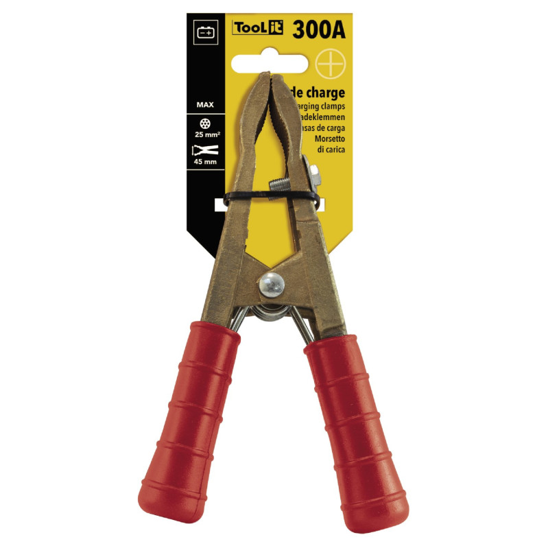 Pince Câble de Démarrage Gys® - Rouge/Droite - 300 A GYS