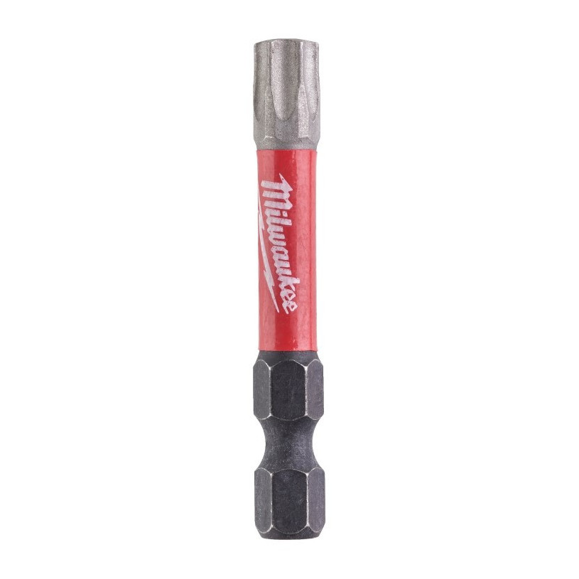 Embout de Vissage Hex ¼" Visseuse Choc Milwaukee® Empreinte Torx - T 40 - Longueur 50 MM MILWAUKEE