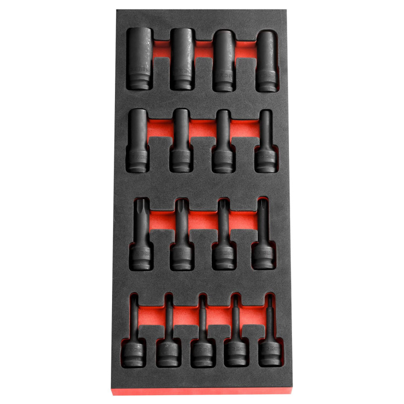 Module 17 douilles torx impact 1/2 - Facom MODM.NSXPB FACOM