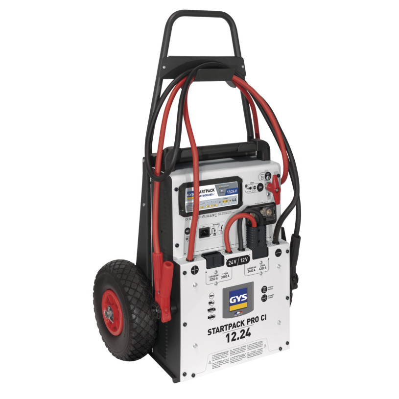 Booster Plomb Batterie 12/2V -VL/PL/Agri GYS®- StartPack PRO 12.24CI GYS Booster Plomb Batterie 12/2V -VL/PL/Agri GYS®- StartPack PRO 12.24CI GYS