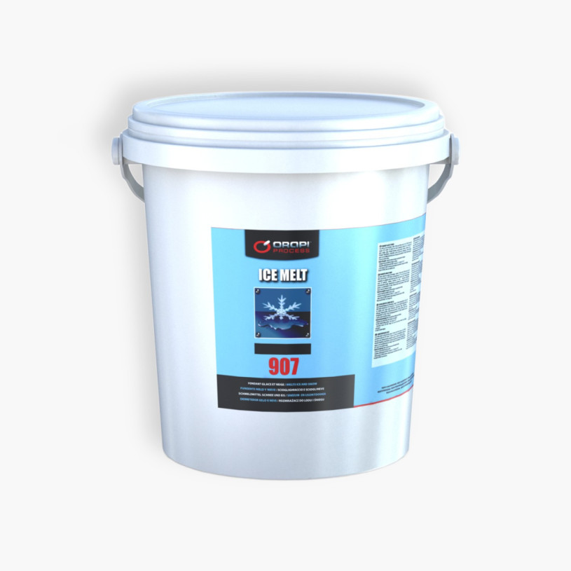 Fondant Glace/Neige ORAPI® ICE Melt 907 (Sel déneigement) Seau 14L ORAPI