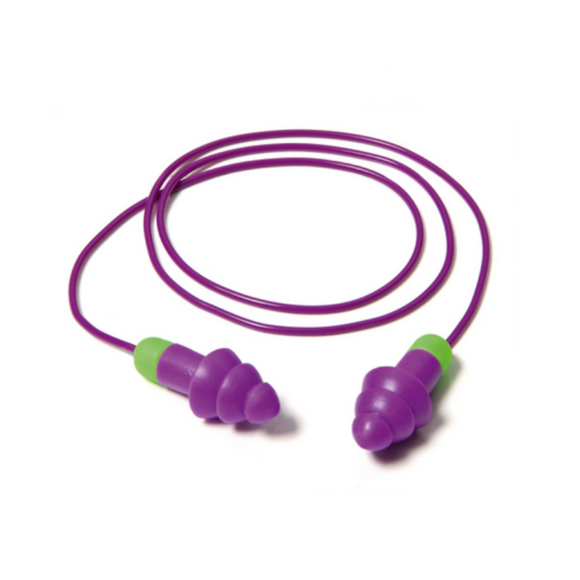 2 BOUCHONs D'OREILLES Réutilisable Cordé MOLDEX Rockets®- SNR:30dB MOLDEX