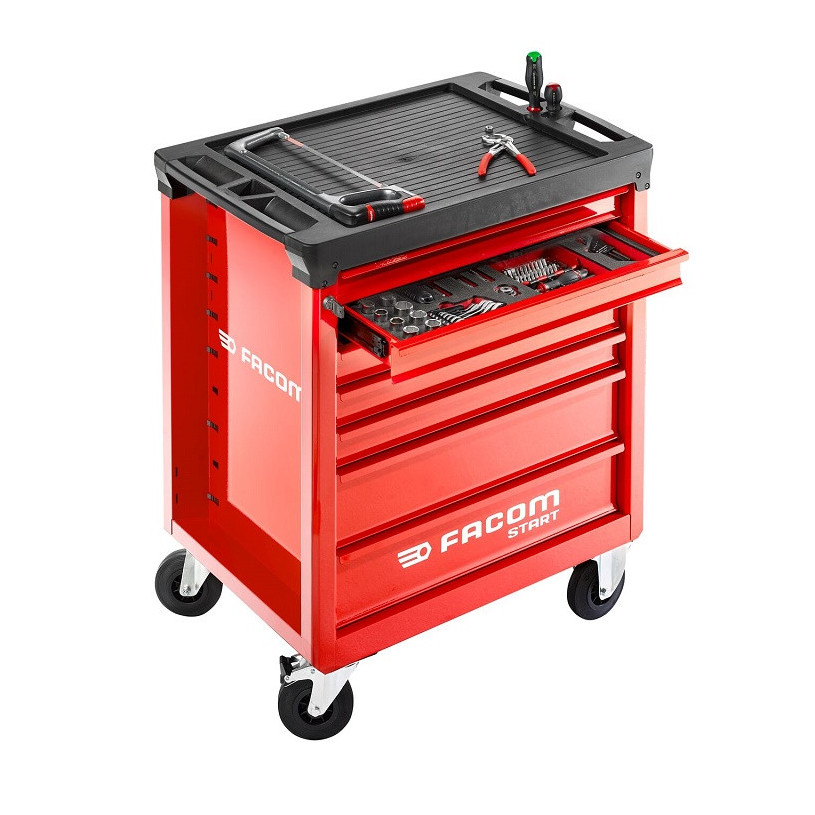 Servante Atelier M3 7 Tiroirs - FACOM® - Equipée 6 Modules Mousse (122 Outils) - START.M3ACM1 FACOM FSTARTM3ACM1