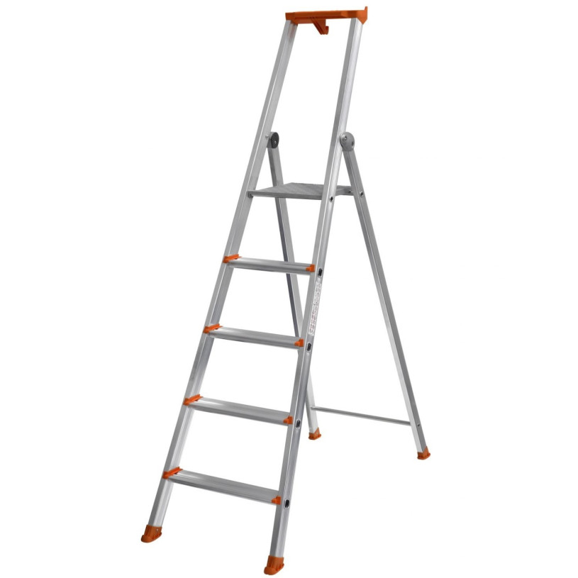 Escabeau aluminium Série Pro 54 - CENTAURE 4 Marches + Tablette / 1,11 M DUARIB