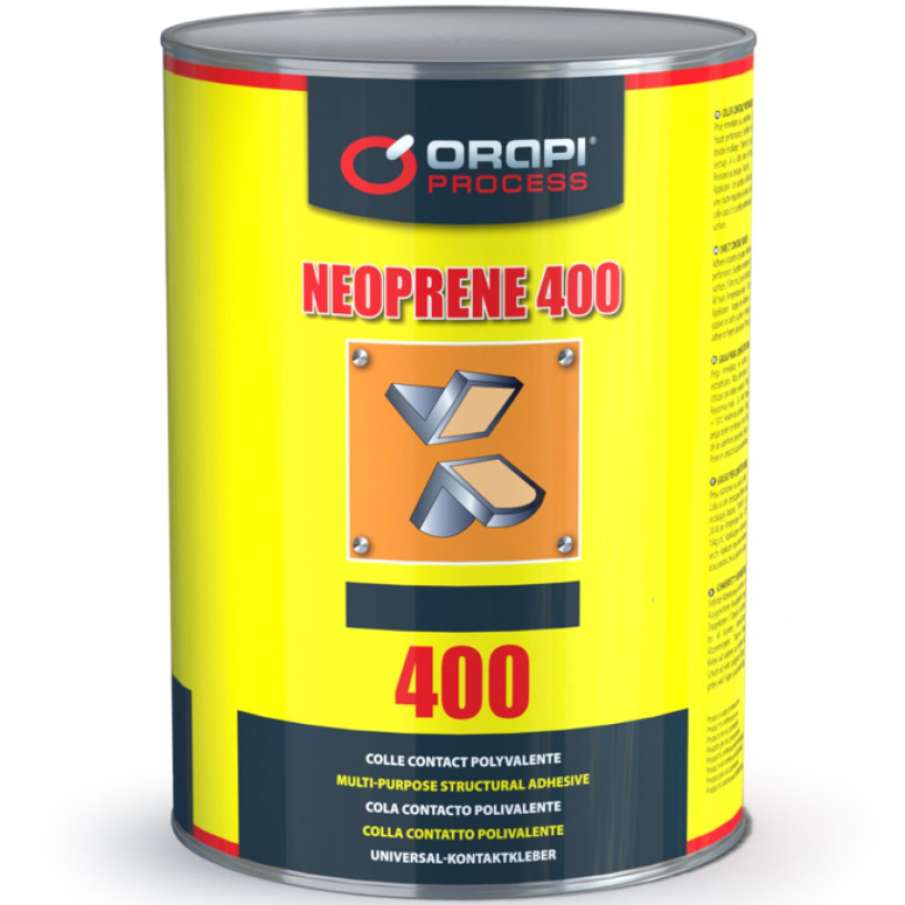 Colle Contact Polyvalente NEOPRENE 400 - ORAPI 400 Pot 1 Litre ORAPI