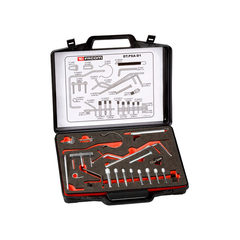 Coffret de calage PSA - Moteurs Diesel - Facom DT.PSA-D1 FACOM
