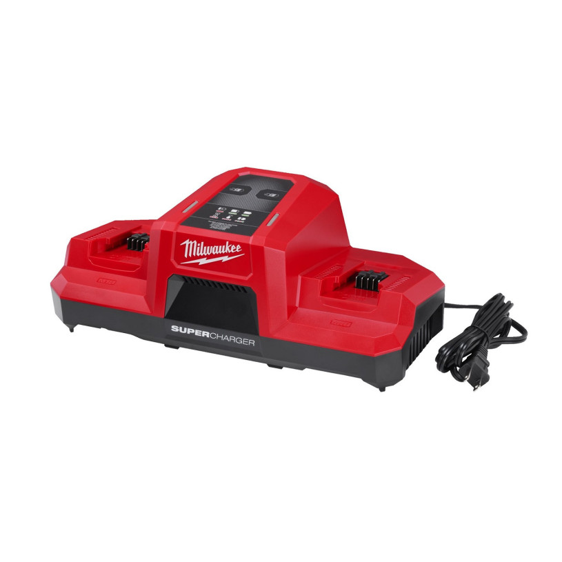 Chargeur Rapide Milwaukee® 220 V - 2 Baies - Batteries M18™ & M18™ REDLITHIUM FORGE™ - M18 DBSC MILWAUKEE MILW18DBSC