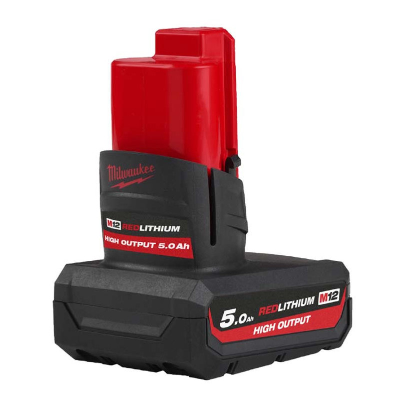 Batterie Lithium High Output™ Milwaukee® 12 V -5,0 Ah - Solo - M12 HB5 MILWAUKEE