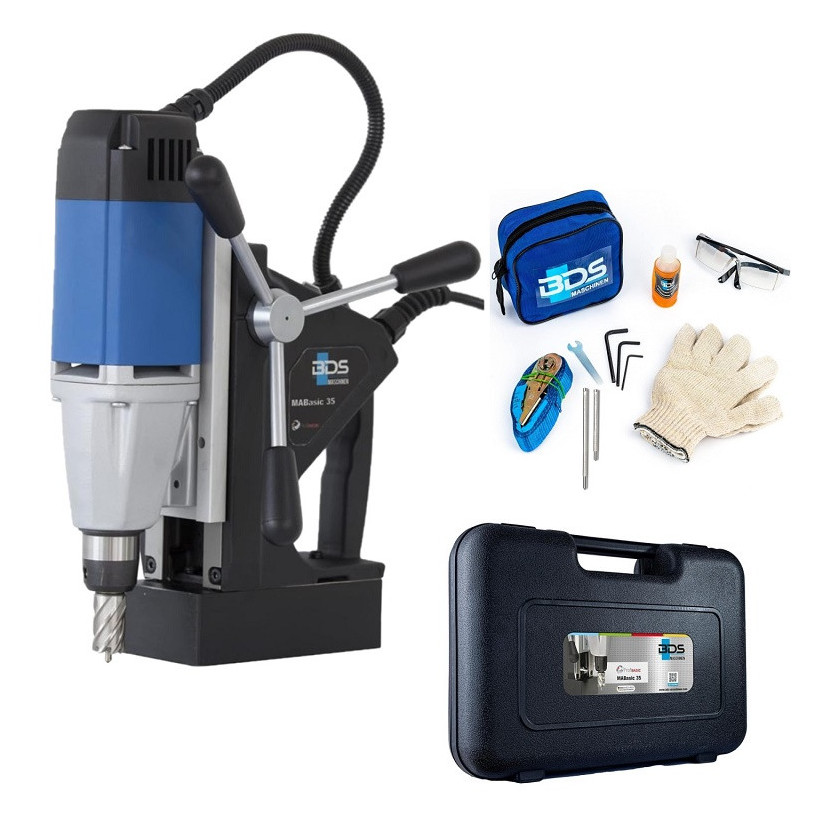 Perceuse Magnétique Filaire Mandrin Clé 6P Sélection PROMECA - MABasic 35 - Fraise W19 Maxi : Ø 35MM PROMECA