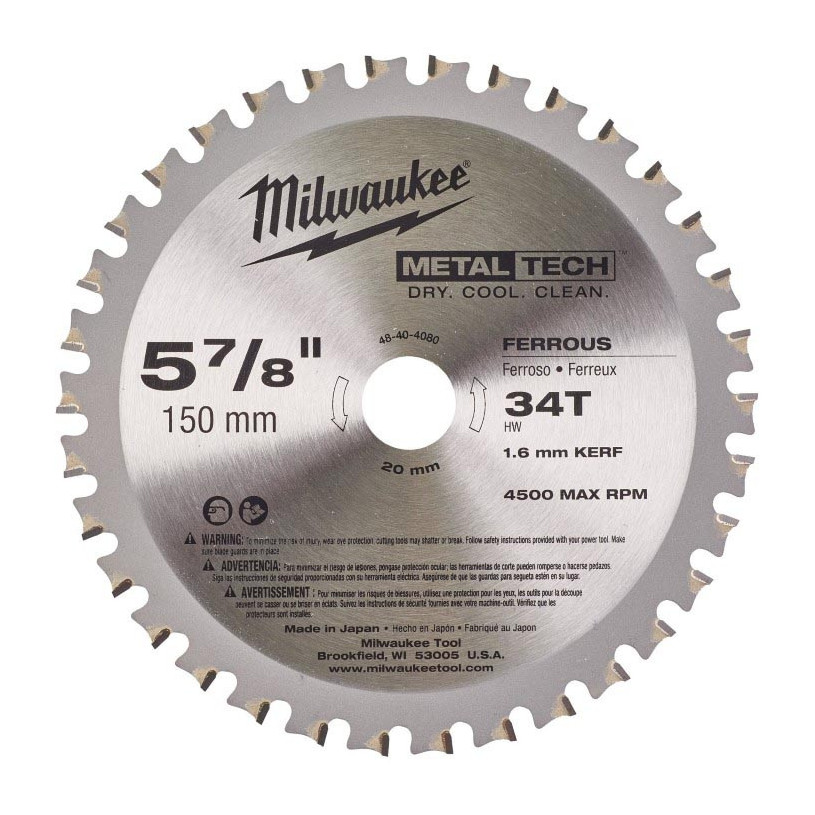 Lame Scie Circulaire Métaux Milwaukee® M18 FMCS - Ø 150MM - 34 Dents MILWAUKEE