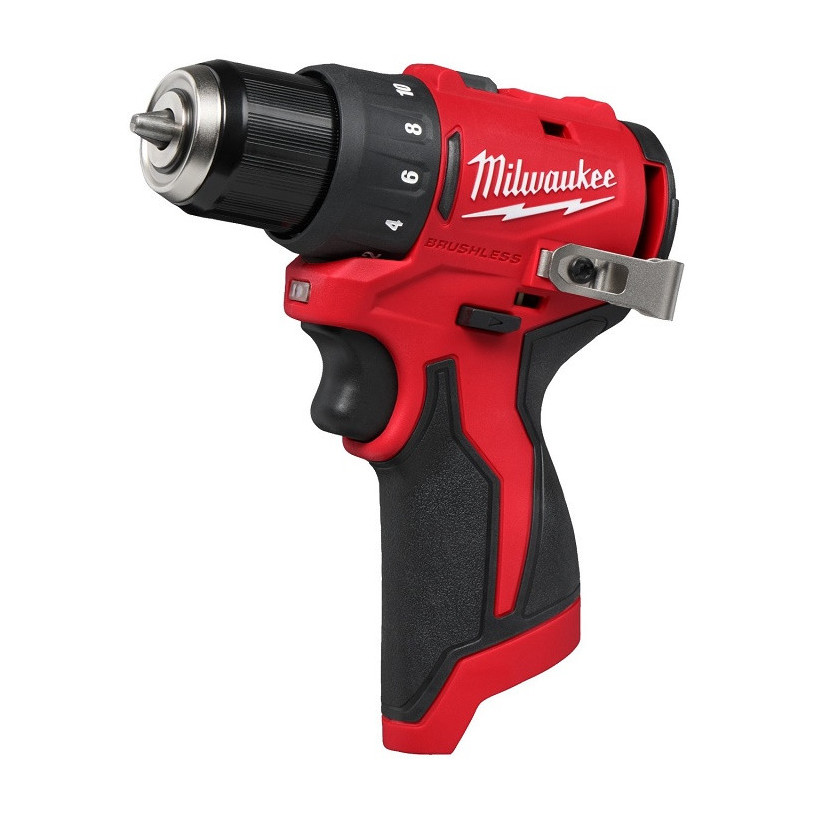 Visseuse Compact 12V Milwaukee® - 10MM/40Nm - Solo - Boite Carton - M12 BLDDRC-0 MILWAUKEE