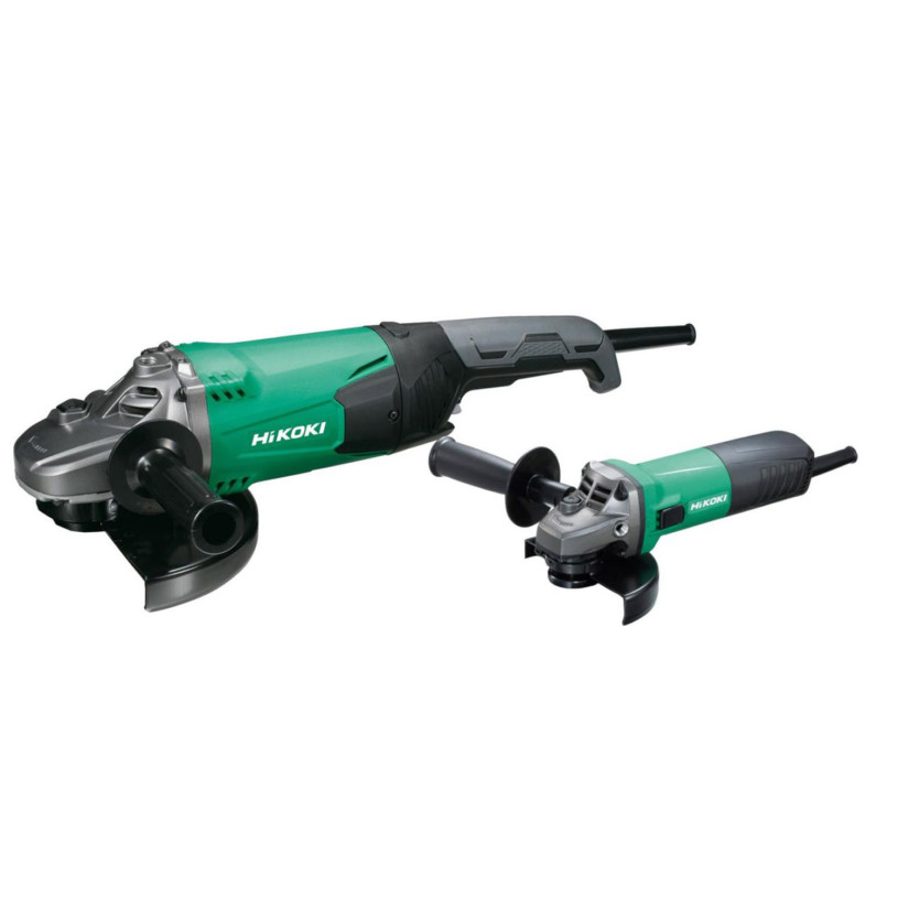 Lot 2 Meuleuses Filaires : 2200W-Ø230> G23SW2W / 900W-Ø125> G13SN2YGZ HIKOKI