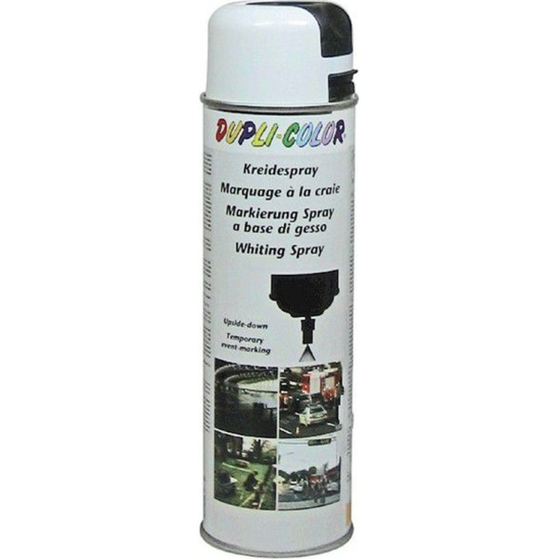 Bombe peinture traceur courte durée aérosol 650 ml - Blanc craie COLORMARK