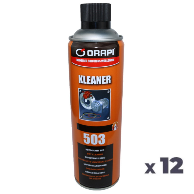 Solvants Sec pour Plastique - KLEANER - Aérosol 650ML - ORAPI 503 ORAPI