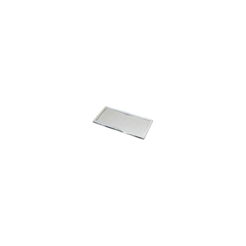 Verre incolore grossissant 105 x 50 mm - 1.5 dioptries PROMECA