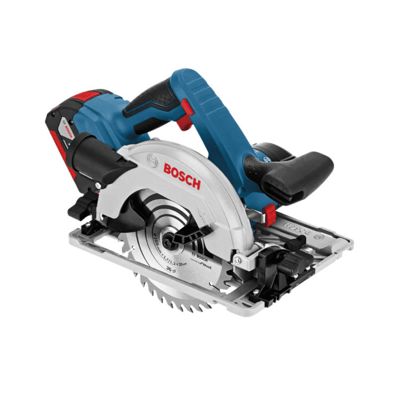 SCIE CIRCULAIRE Ss Fil 18V-Capacité 57MM Solo - GKS 18V-57 G + L-Boxx BOSCH