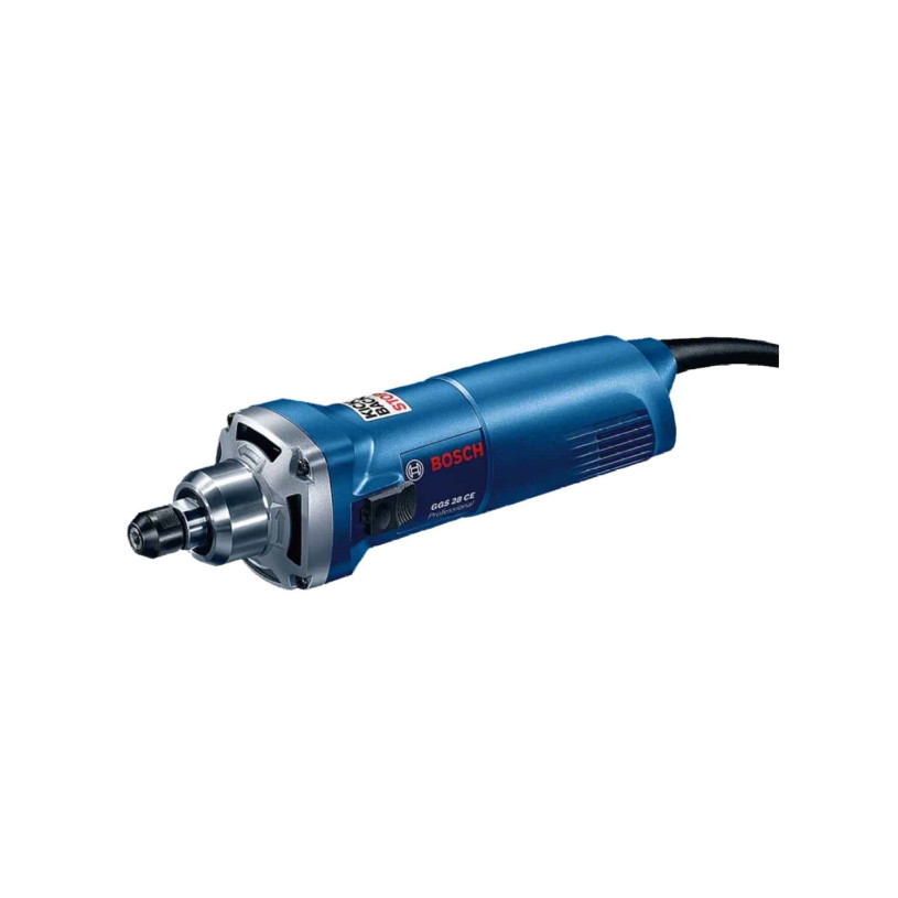 MEULEUSE DROITE Filaire Courte Pince Ø 6MM - B. Carton - GGS 28 CE BOSCH