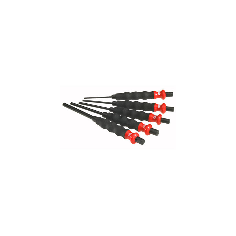 Jeu Chasses Goupilles Gainés PVC Grainé FACOM® - Jeu de 5 (249.GPB) FACOM