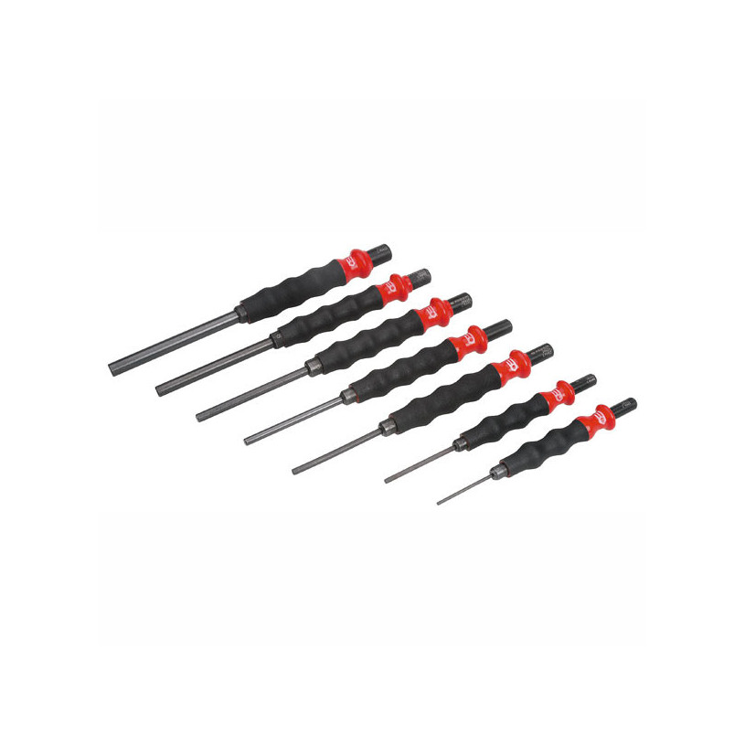Jeu Chasses Goupilles Gainés PVC Grainé FACOM® - Jeu de 7 (249.GJ7) FACOM