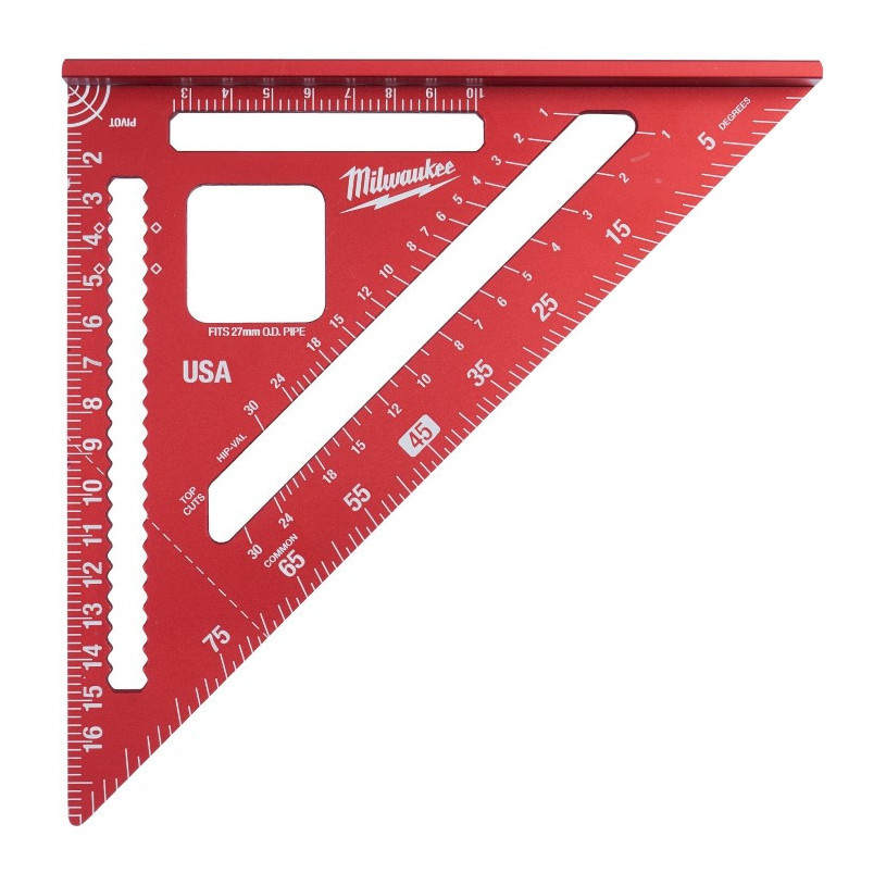 Equerre de Charpentier à Talon Milwaukee® 18 CM MILWAUKEE