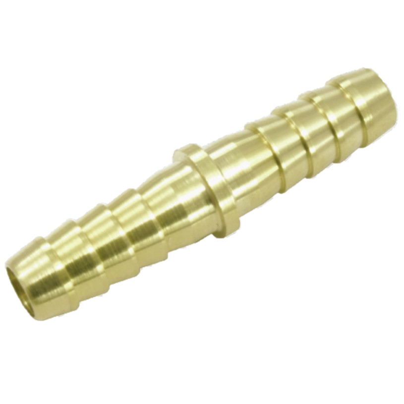 Raccord annelé jonction double - laiton Ø 10 mm PREVOST