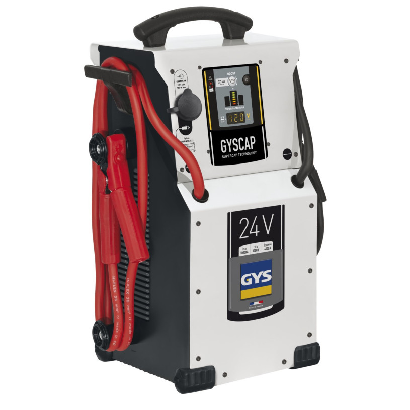 Booster à Condensateurs Batterie 24V Gys® - GYSCAP 24V - PL>Engin TP GYS BOOSTGYSCAP24V