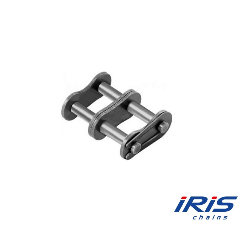 10 Attaches Rapides Acier - IRIS PRO® - Clips Ressort - Pas de 9,52 - Double(06B2) IRIS CHAINS